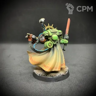 Описание картинки Space Marine Captain in gravis armor от Antresoll по цене 800руб | Свободный Рынок Миниатюр - СРМ