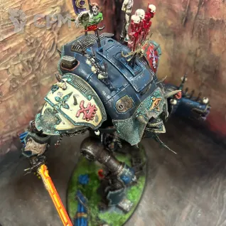 Описание картинки Chaos cerastus knight castigator от Comrade.Souljah по цене 40 000руб | Свободный Рынок Миниатюр - СРМ