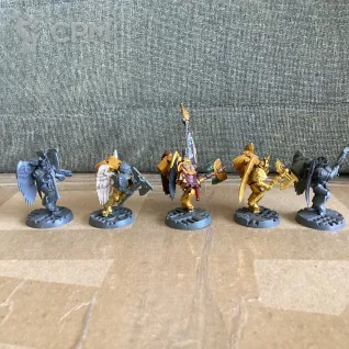 Описание картинки sanguinary guard Old старая сангвинарная гвардия оригинал от User57488 по цене 3 300руб | Свободный Рынок Миниатюр - СРМ