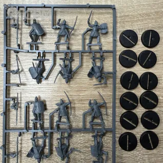 Описание картинки Warriors of Minas Tirith x12 от Slobarev  по цене 1 900руб | Свободный Рынок Миниатюр - СРМ