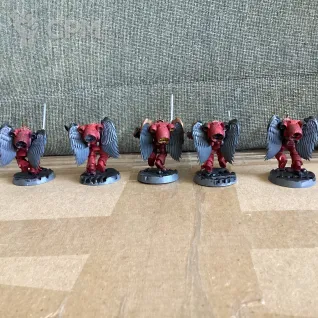 Описание картинки sanguinary guard Old старая сангвинарная гвардия оригинал от User57488 по цене 3 300руб | Свободный Рынок Миниатюр - СРМ