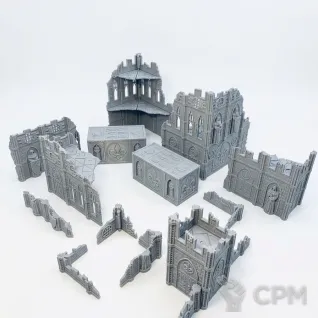 Описание картинки Battle nun set от 3D Wargaming по цене 7 650руб | Свободный Рынок Миниатюр - СРМ