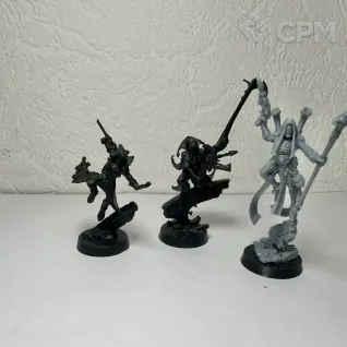 Описание картинки Harlequin troupe + герои от lachrimaee по цене 1 400руб | Свободный Рынок Миниатюр - СРМ