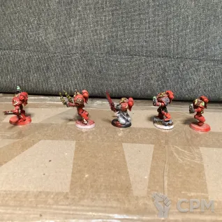 Описание картинки Blood angels veterans/ hellblaster_squad от User57488 по цене 2 200руб | Свободный Рынок Миниатюр - СРМ