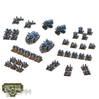 Описание картинки Armoured Clash Union Introductiory set от Mini Wargame по цене 5 945руб | Свободный Рынок Миниатюр - СРМ