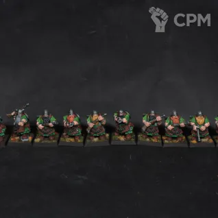 Описание картинки Dwarf Thunderers x10 + Герои, хороший покрас от VR по цене 8 000руб | Свободный Рынок Миниатюр - СРМ