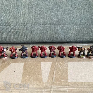 Описание картинки Blood angels tactical squad от User57488 по цене 2 100руб | Свободный Рынок Миниатюр - СРМ