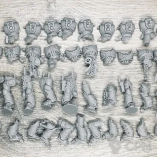 Описание картинки Khorne Berzerkers от Craft по цене 1 850руб | Свободный Рынок Миниатюр - СРМ