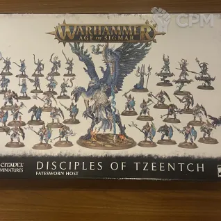 Описание картинки Disciples of Tzeentch Battleforce (Fatesworn Host) от Diebyscifi по цене 20 990руб | Свободный Рынок Миниатюр - СРМ