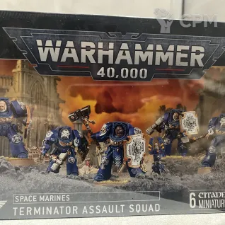 Описание картинки Terminator Assault Squad от ABersenev по цене 5 700руб | Свободный Рынок Миниатюр - СРМ