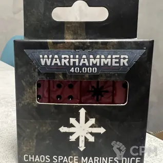 Описание картинки Chaos Space Marines Dice от ABersenev по цене 3 000руб | Свободный Рынок Миниатюр - СРМ