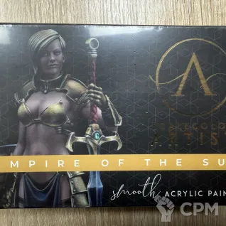 Описание картинки Scalecolour Artist empire of the sun  yellow paint set от Slobarev  по цене 3 000руб | Свободный Рынок Миниатюр - СРМ