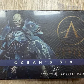 Описание картинки Scalecolour Artist ocean’s six blue paint set от Slobarev  по цене 3 000руб | Свободный Рынок Миниатюр - СРМ