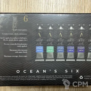 Описание картинки Scalecolour Artist ocean’s six blue paint set от Slobarev  по цене 3 000руб | Свободный Рынок Миниатюр - СРМ