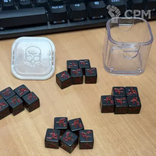 Описание картинки Eldar dark reapers dice от Дима162 по цене 7 300руб | Свободный Рынок Миниатюр - СРМ