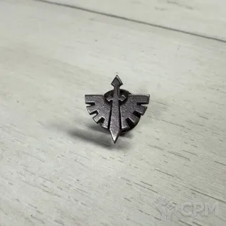 Описание картинки Dark Angels ensign металл от Slobarev  по цене 850руб | Свободный Рынок Миниатюр - СРМ