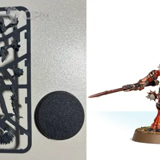 Описание картинки Bloodmaster, Herald of Khorne от Glum по цене 2 000руб | Свободный Рынок Миниатюр - СРМ