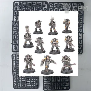 Описание картинки MKII Veteran Squad with Disintegrator Weapons от mixa-abaddon по цене 3 900руб | Свободный Рынок Миниатюр - СРМ