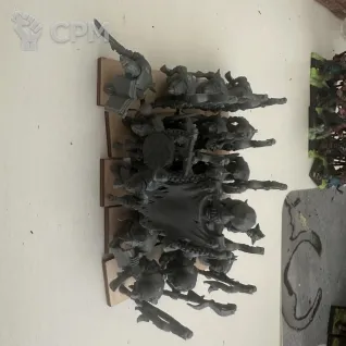 Описание картинки Plage monks &amp; stormvermin от Admiral_buldog по цене 5 500руб | Свободный Рынок Миниатюр - СРМ
