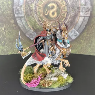Описание картинки Lord-Vigilant on Gryph-stalker от DreamFoxMan по цене 4 500руб | Свободный Рынок Миниатюр - СРМ