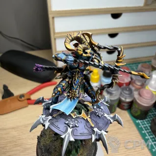 Описание картинки Tzaangor Enlightened (great bow)+ shaman от Torf по цене 27 000руб | Свободный Рынок Миниатюр - СРМ