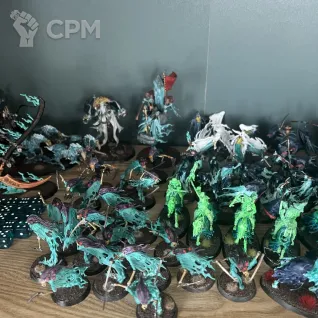 Описание картинки Армия Nighthaunt от CorneliusSunshine по цене 25 000руб | Свободный Рынок Миниатюр - СРМ
