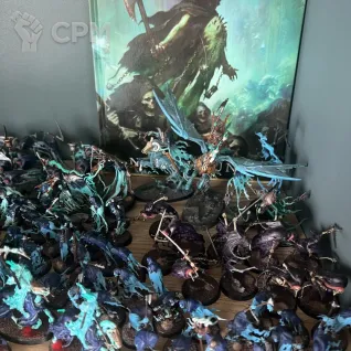 Описание картинки Армия Nighthaunt от CorneliusSunshine по цене 25 000руб | Свободный Рынок Миниатюр - СРМ