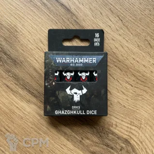 Описание картинки Ghazghkull Ork Dice Set от Artsart по цене 3 500руб | Свободный Рынок Миниатюр - СРМ