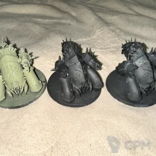 Описание картинки Myphitic Blight-hauler от Chitanzo по цене 5 100руб | Свободный Рынок Миниатюр - СРМ