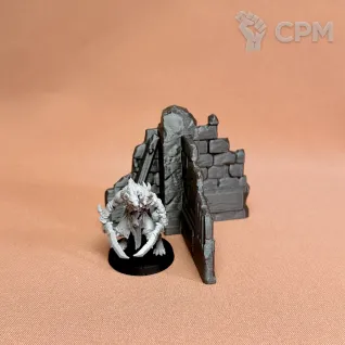 Описание картинки Элемент террейна Городские руины малые 5шт от Миниатюры и фигурки по цене 1 200руб | Свободный Рынок Миниатюр - СРМ