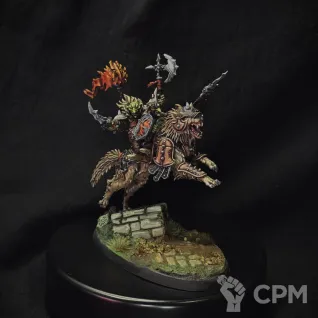 Описание картинки Армия Gloomspite Gitz Gitmob Покрашенная от danypingvin по цене 39 000руб | Свободный Рынок Миниатюр - СРМ
