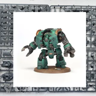 Описание картинки Leviathan Siege Dreadnought with Claw &amp; Drill Weapons от mixa-abaddon по цене 4 700руб | Свободный Рынок Миниатюр - СРМ