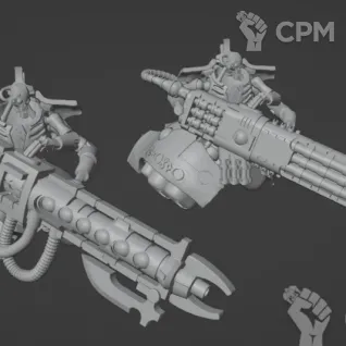Описание картинки Lokhust Heavy Destroyer от Studio Cockatoo по цене 600руб | Свободный Рынок Миниатюр - СРМ