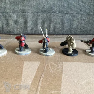 Описание картинки Dark angels terminators deathwing squad терминаторы крыла смерти темных ангелов от User57488 по цене 2 600руб | Свободный Рынок Миниатюр - СРМ