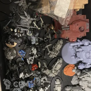 Описание картинки Армия Blood Angels от Nikita234 по цене 10 000руб | Свободный Рынок Миниатюр - СРМ