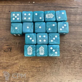 Описание картинки Leagues of Votann Dice (1) от Заяц_ по цене 3 000руб | Свободный Рынок Миниатюр - СРМ