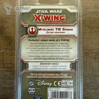 Описание картинки Star Wars X-Wing 1.0 - Sabine Tie fighter (на польском) от Miniature Wargames по цене 2 950руб | Свободный Рынок Миниатюр - СРМ
