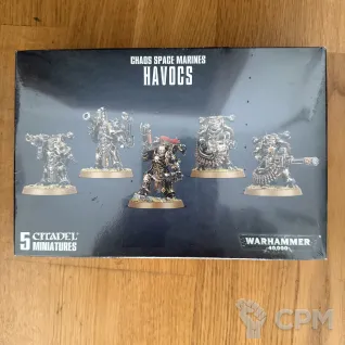 Описание картинки Chaos Space Marines Havocs от Tezen по цене 5 500руб | Свободный Рынок Миниатюр - СРМ