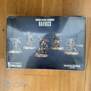 Описание картинки Chaos Space Marines Havocs от Tezen по цене 5 500руб | Свободный Рынок Миниатюр - СРМ