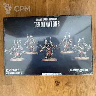 Описание картинки Chaos Space Marines: Terminators от Tezen по цене 5 600руб | Свободный Рынок Миниатюр - СРМ