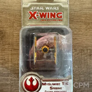 Описание картинки Star Wars X-Wing 1.0 - Sabine Tie fighter (на польском) от Miniature Wargames по цене 2 950руб | Свободный Рынок Миниатюр - СРМ