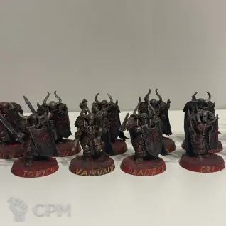 Описание картинки Chaos warriors от Solun по цене 4 000руб | Свободный Рынок Миниатюр - СРМ