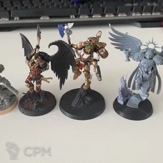 Описание картинки Армия Blood Angels от Nikita234 по цене 8 500руб | Свободный Рынок Миниатюр - СРМ