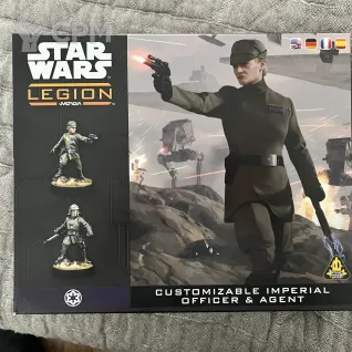 Описание картинки Star Wars: Legion - Customizable Imperial Officer &amp; Agent от ColinPJ по цене 4 450руб | Свободный Рынок Миниатюр - СРМ