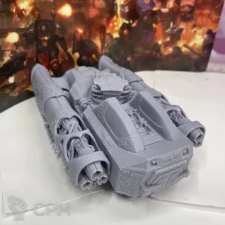 Описание картинки Legio Custodes Coronus Grav-carrier (альтернатива) от Андрей Шваб по цене 5 200руб | Свободный Рынок Миниатюр - СРМ