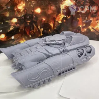 Описание картинки Legio Custodes Coronus Grav-carrier (альтернатива) от Андрей Шваб по цене 5 200руб | Свободный Рынок Миниатюр - СРМ