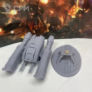 Описание картинки Legio Custodes Pallas Grav-attack (альтернатива) от Андрей Шваб по цене 3 000руб | Свободный Рынок Миниатюр - СРМ