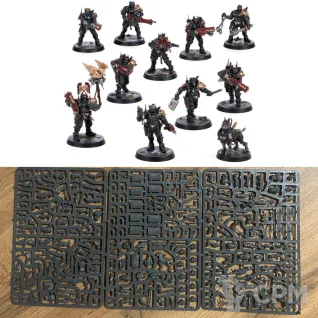 Описание картинки Kill Team: Exaction Squad + декали от Artsart по цене 5 400руб | Свободный Рынок Миниатюр - СРМ