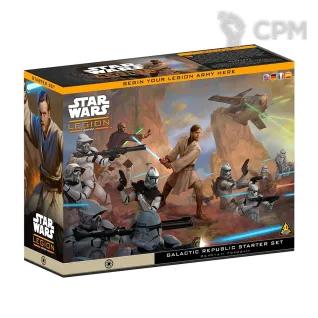 Описание картинки Star Wars: Legion - Galactic Republic Starter Set от ColinPJ по цене 10 000руб | Свободный Рынок Миниатюр - СРМ