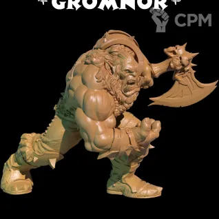 Описание картинки Орк gromnor от Talimor по цене 400руб | Свободный Рынок Миниатюр - СРМ